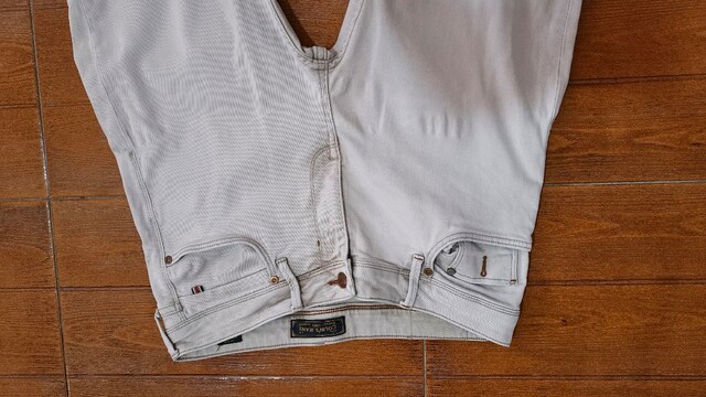 .#Colin's jeans pantolon..Eni yani beli ; Bir üst uçtan diğer üst uca