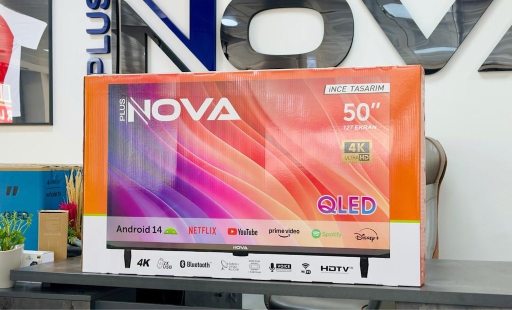 NOVA 127 EKRAN 4K ANDROİD LED TV (SIFIR KAPALI KUTU) - 2