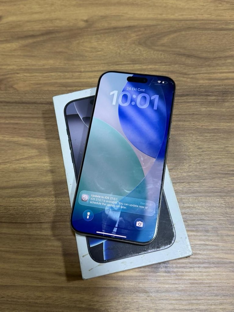 İPHONE 16 PRO MAX 256GB NATUREL TİTANYUM PİL SAĞLIĞI 86 YD - 9