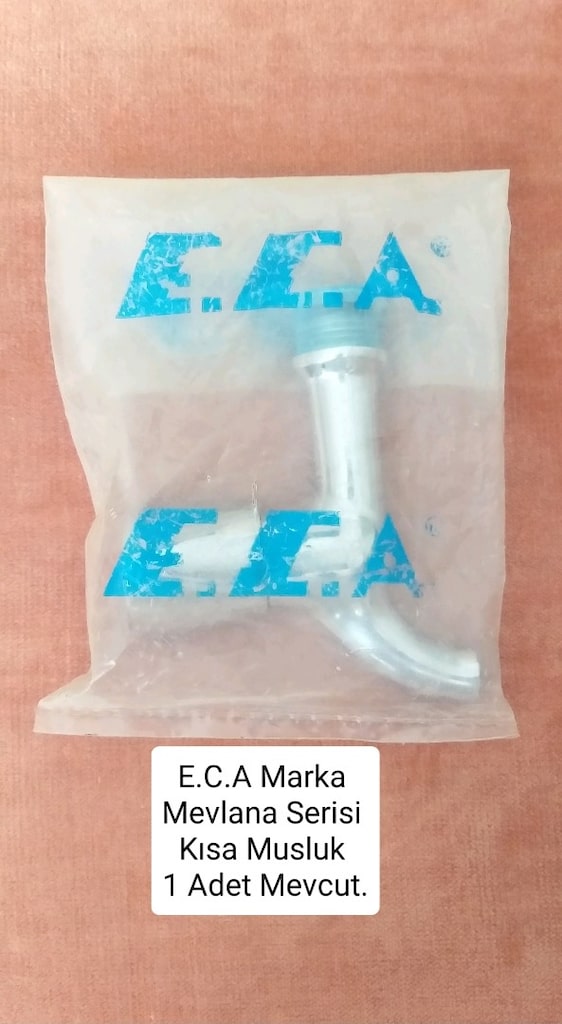 E.C.A Marka Mevlana Serisi Kısa Musluk 1 Adet Mevcut. - 2