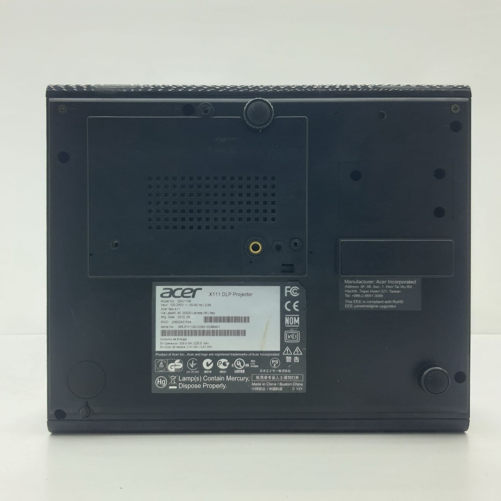 ACER X111 DLP 800x600 2700 LÜMEN 3D READY PROJEKSİYON CİHAZI - 9