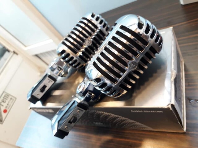 Shure Nostaljik Stüdyo Radyo Mikrofon Adeti - 15000 TL