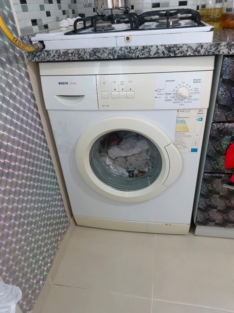 ÇAMAŞIR MAKİNASI BOSCH WFL 1610 MODELİ SORUNSUZ MAKİNA - 3