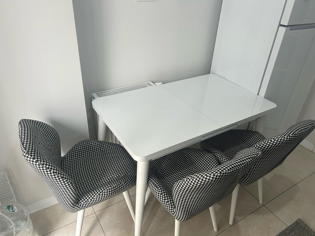 6 Kişilik Açılabilir Yemek Masası Takımı - 2