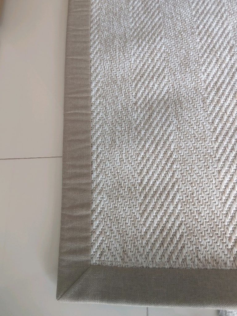 Orjinal bordürlü sisal halı - 5