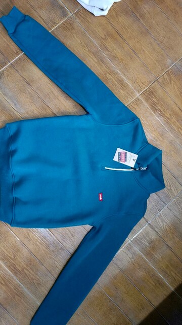 #Erkek polar hırka kazak .#Levi's marka..Zümrüt yeşili.