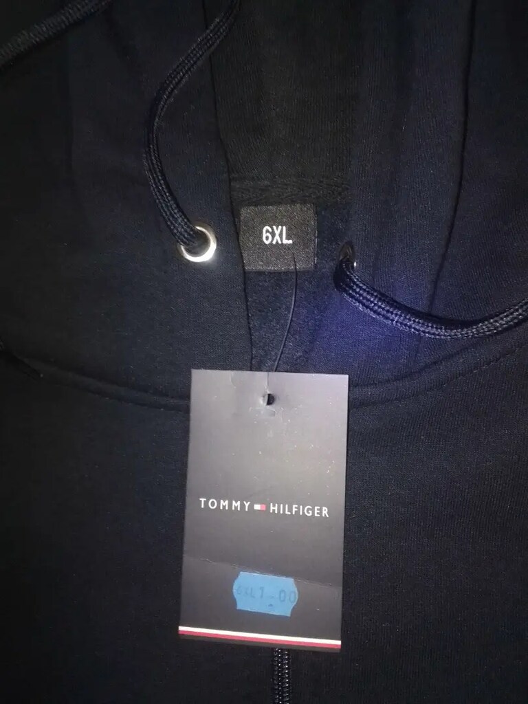 BÜYÜK BEDEN Tommy Hilfiger 6xL SIFIR FERMUARLI - 3