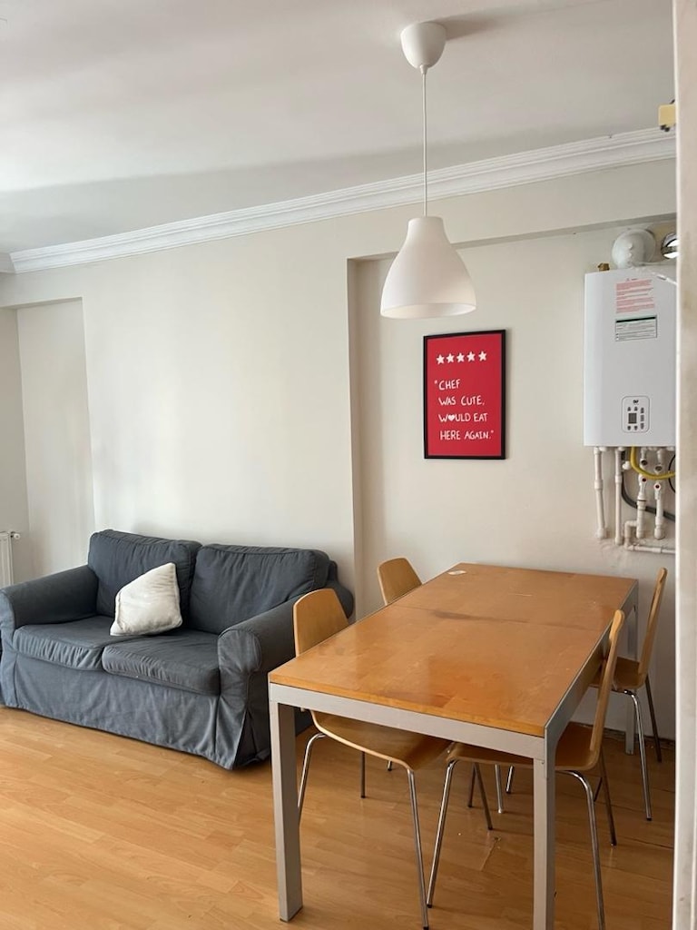 IKEA Açılır Yemek Masası + 4 Sandalye – Metal Ayaklı - 2