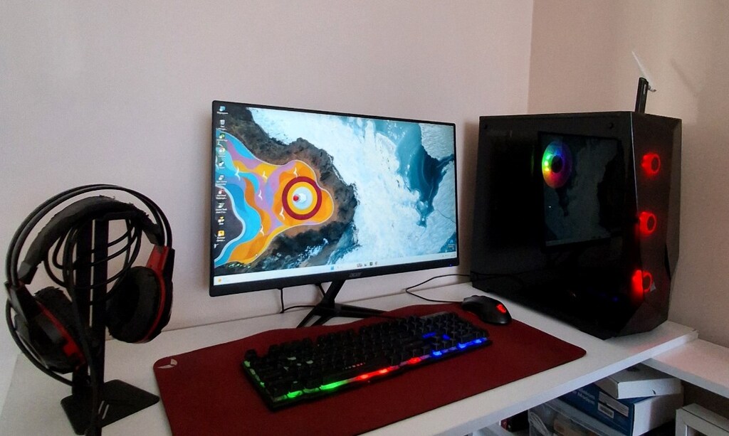 FULL SET OYUNCU BİLGİSAYARI / R5 3600 - GTX 1650 - 165Hz MONİTÖR - 3
