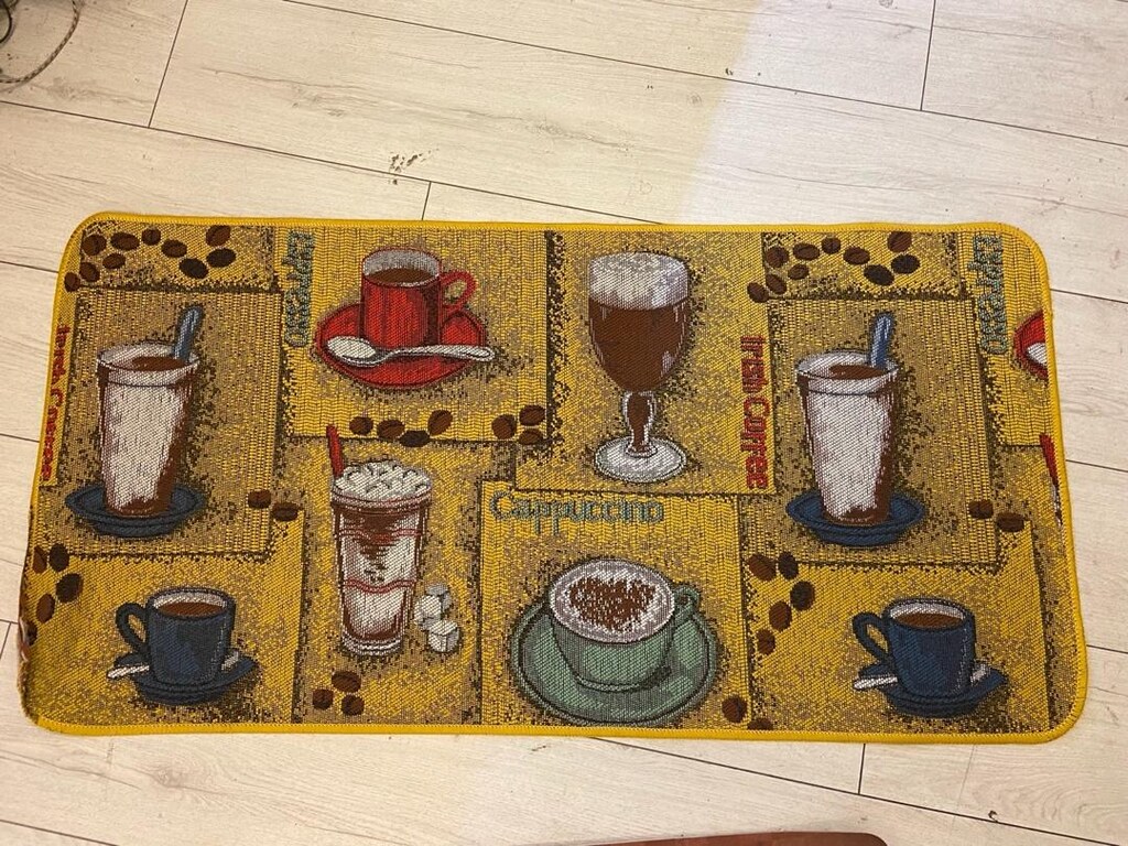 4 TANE KÜÇÜK 1 BÜYÜK KAYDIRMAZ İNCE PASPAS 70x45 cm/60x115cm 65x45 cm - 3