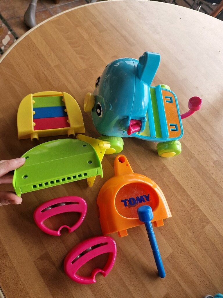tomy bando müzik aletleri fil oyuncak - 7