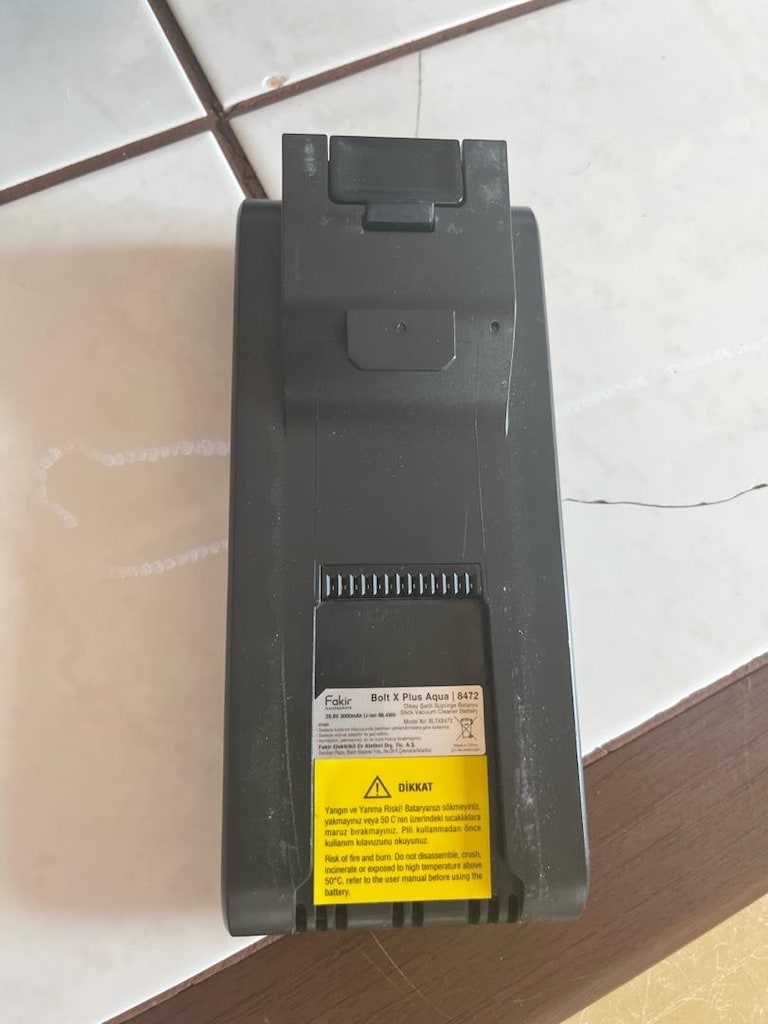 Fakir Bolt X Plus 8472 Dikey Süpürge Motoru ve Bataryası - 13