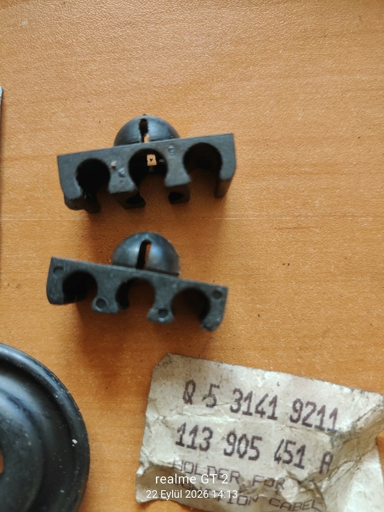 Klasik VW/Vosvos Eksiksiz Orijinal Ateşleme & Kablo Seti (Sıfır - Fabr - 5
