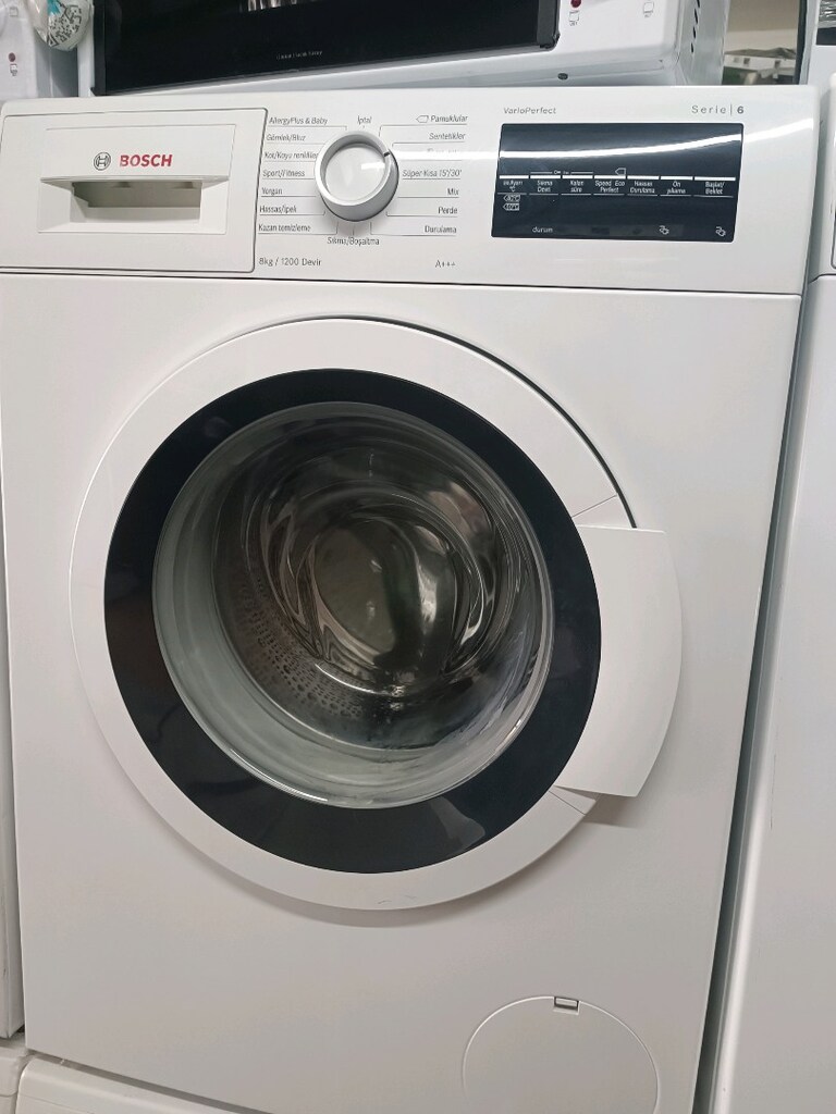 Bosch Serie 6, 8 kg A+++ 1200 devir çamaşır Makinesi - 4