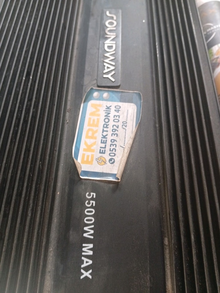 Soundway 5500w max - 2