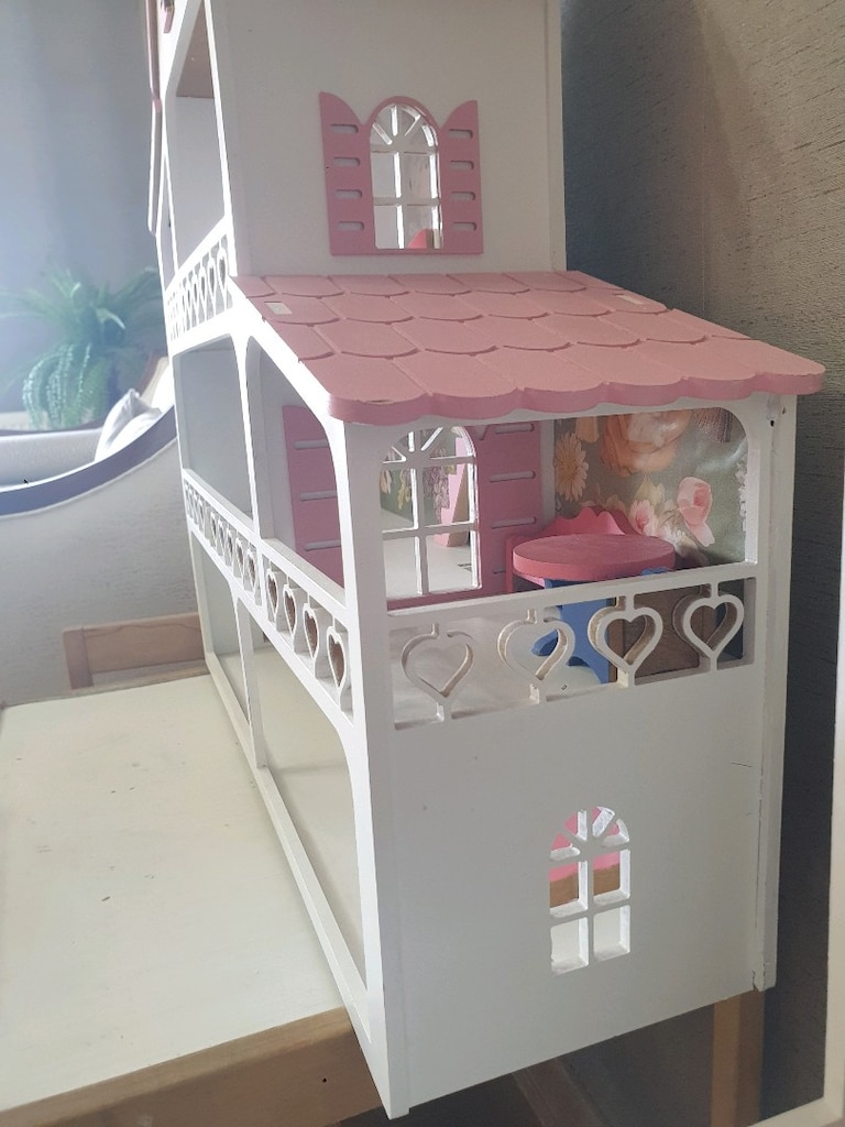 Ahşap Oyuncak Evi Barbie Evi - 7