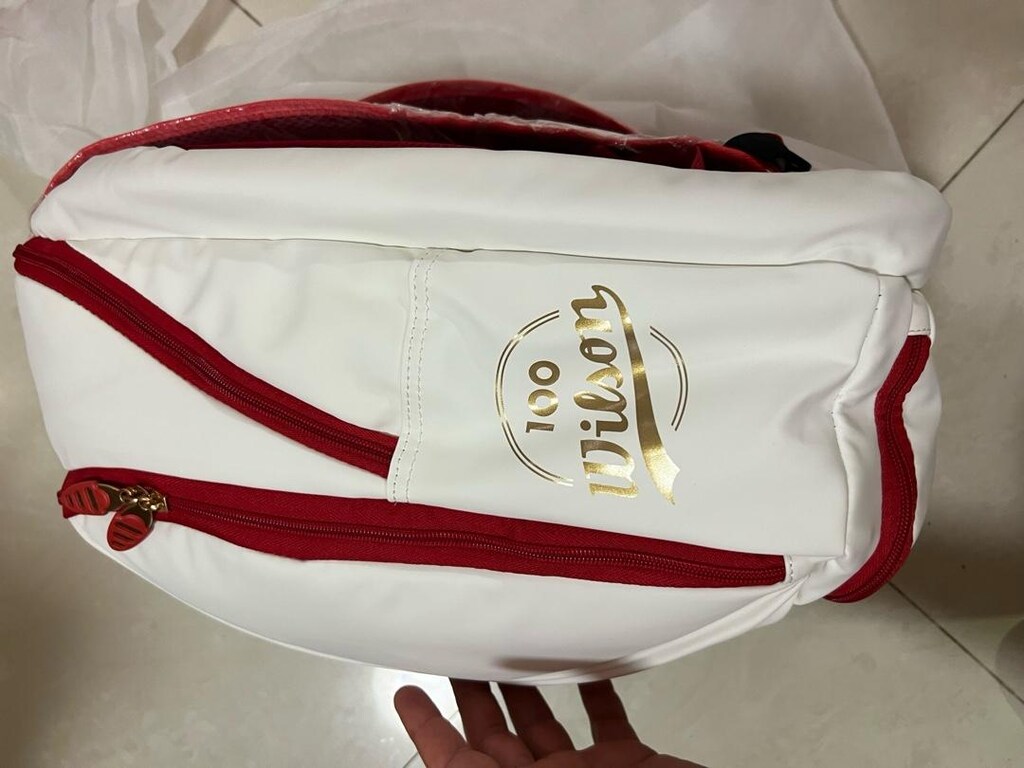wilson özel 100yıl seri tenis ve padel çantasi - 7