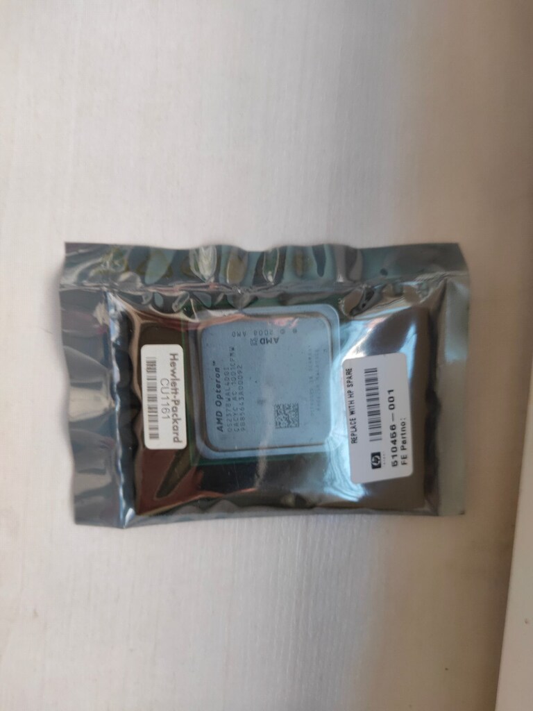 Sıfır AMD Opteron 2378 - Jelatini Açılmamış (NOS) - 2