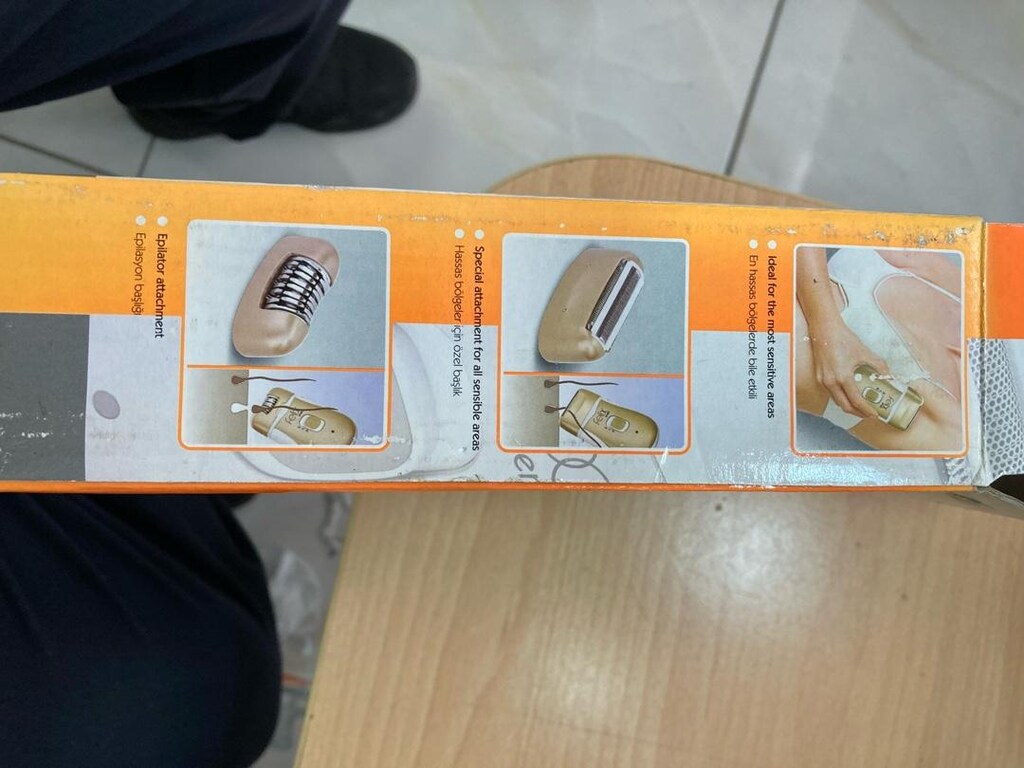 Epilasyon aleti flex kutulu fakat garantisi bitmiş - 5