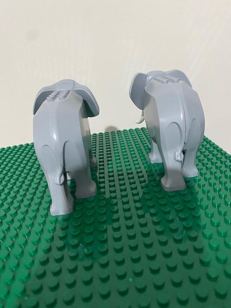 Lego erkek ve dişi fil figürleri - 12