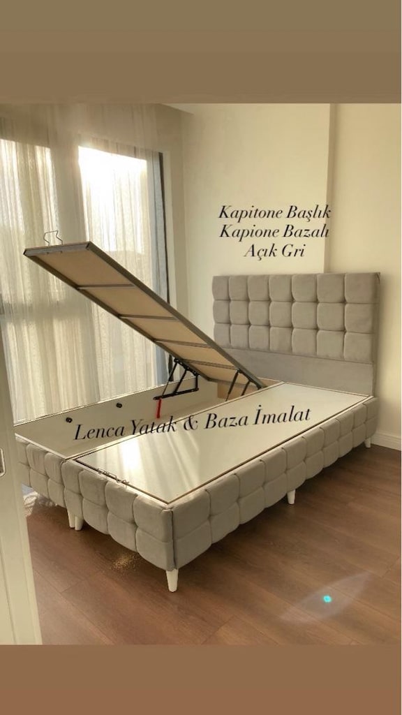 SIFIR ÜRETİM BAZA ve BAŞLIK Her Ölçü Yapılır Çift Kİşilik - 4