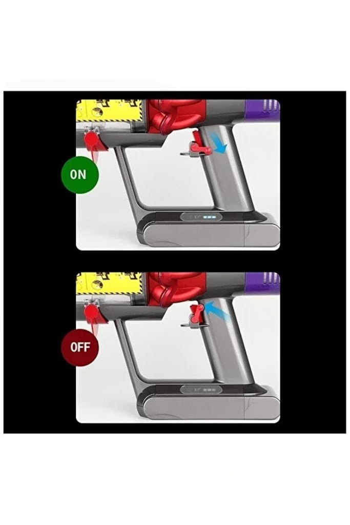 Dyson V6 V7 V8 V10 V11 V15 Modelleri Için Tetik Kilidi - 2