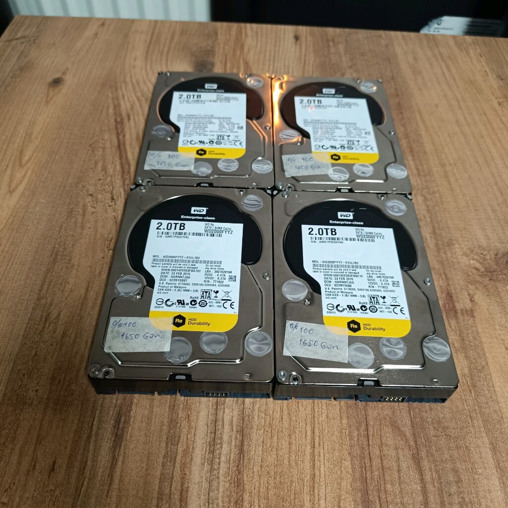 Western Digital WD2000FYYZ 2TB 7.2K RPM 6Gb/s 3.5" SATA HDD Sabit Dis - 3