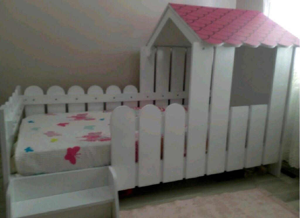 çatılı Montessori yatak - 3