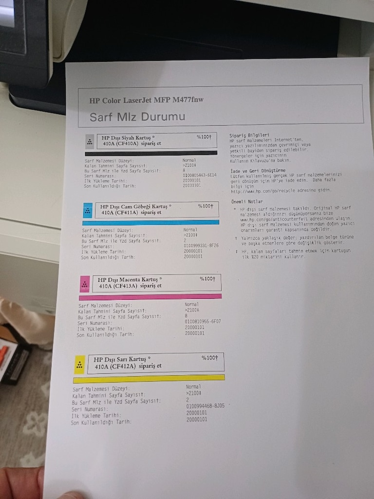 hp color laserjet pro mfp m477fnw çok fonksiyonlu yazıcı - 6