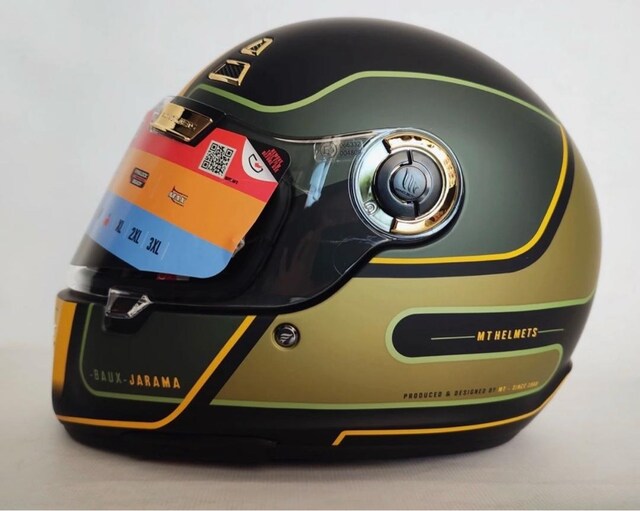 MT HELMETS JARAMA BAUX B6 LARGE + KNMASTER KN6100 PRO INTERCOM