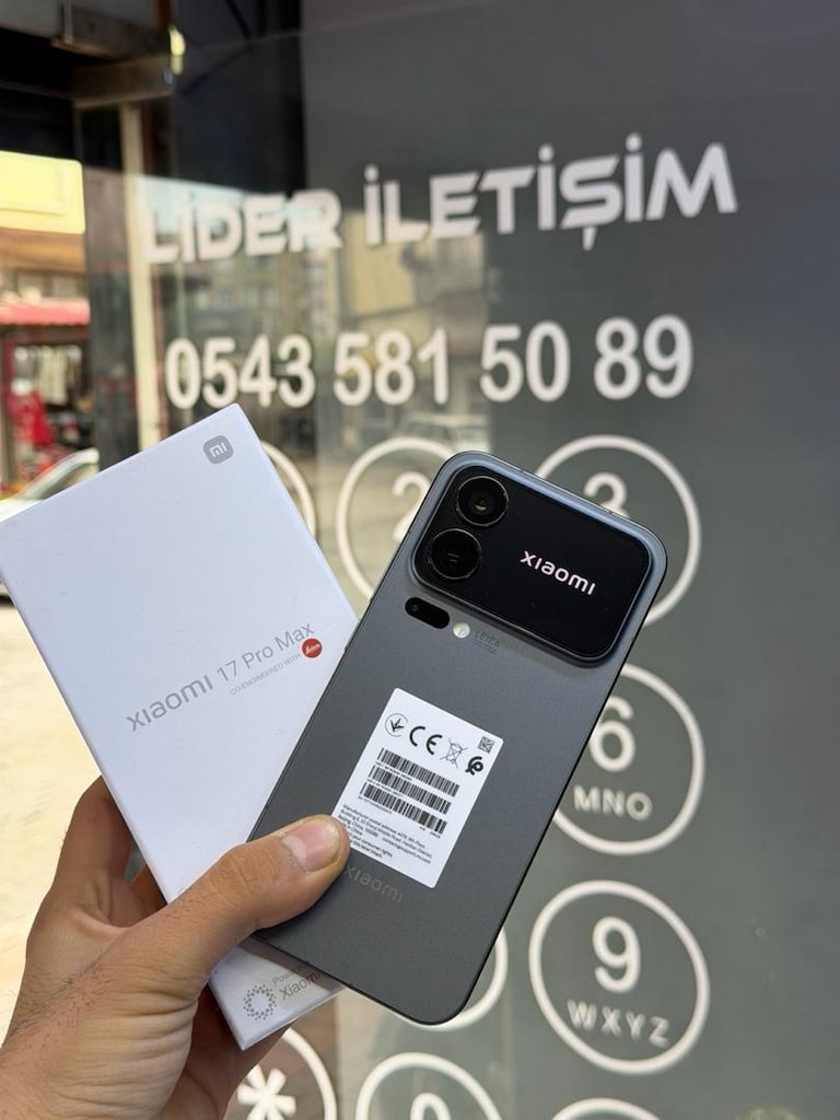 Xiaomi 17 Pro Max 1024 gb 16+16 gb Ram sıfır kutulu yurtdışı - 2