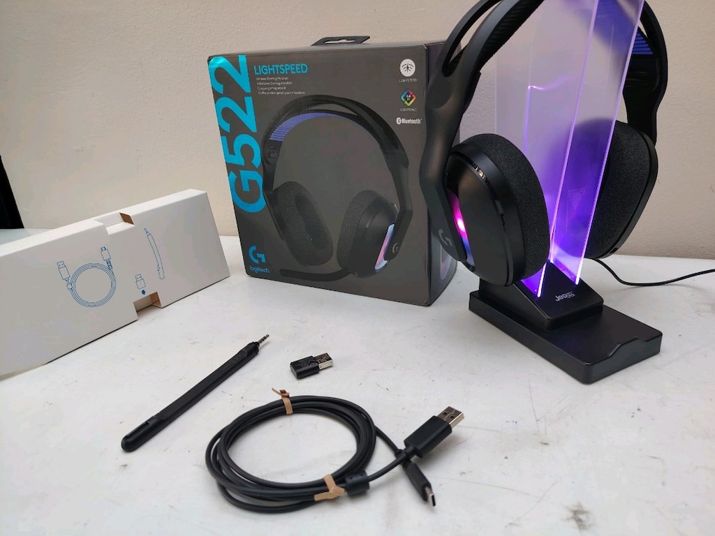 Logitech G522 Lightspeed Siyah RGB Kablolu/Kablosuz Kulak Üstü Oyuncu - 9