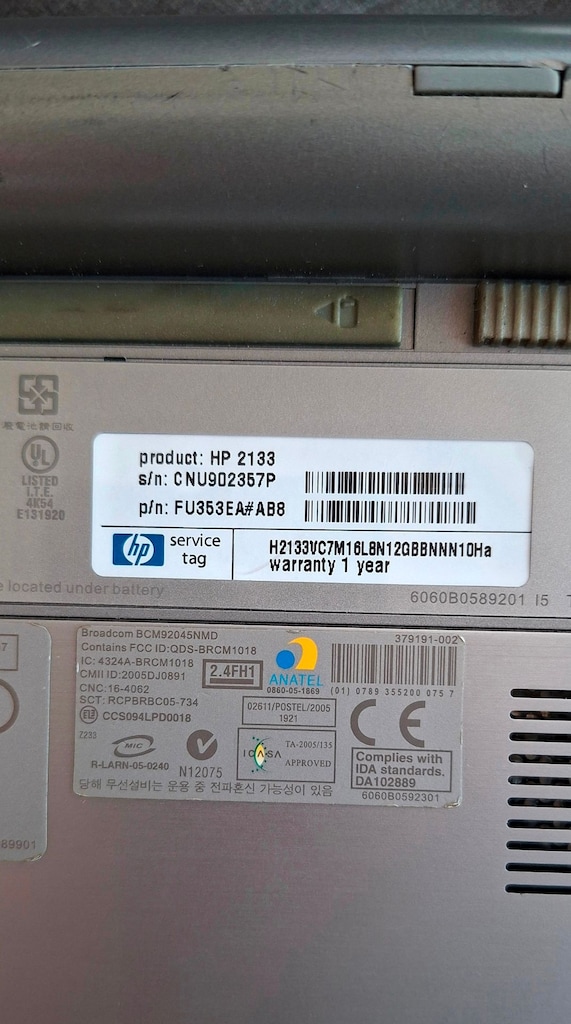 Hp Mini 2133 Pc Laptop - 8