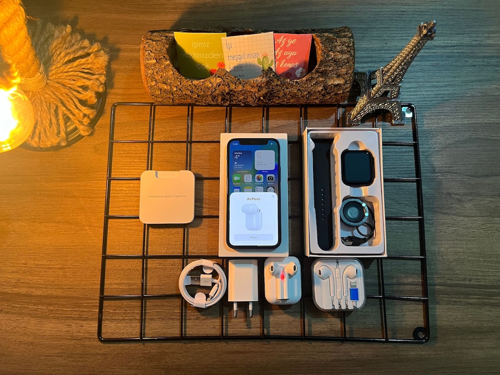 FULL AKSESUARLI İPHONE 12 BLUE - 3