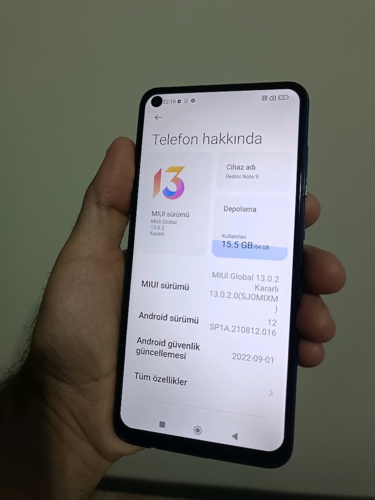 redmi note 9 kayitli temis cihaz 64 gb gunluk kullanimlar icin ideal - 3