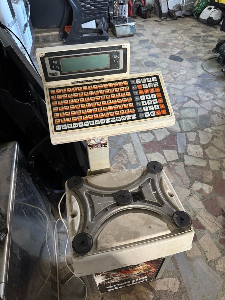 dibal barkodlu terazi ( arızalı - 6