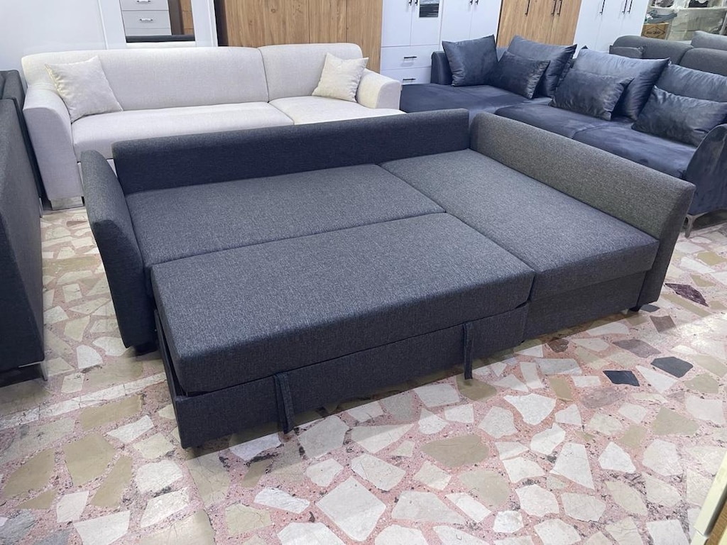 İKEA HOLMSUND KÖŞE KÖŞE KOLTUK YATAKLI SANDIKLI 250/150 - 7