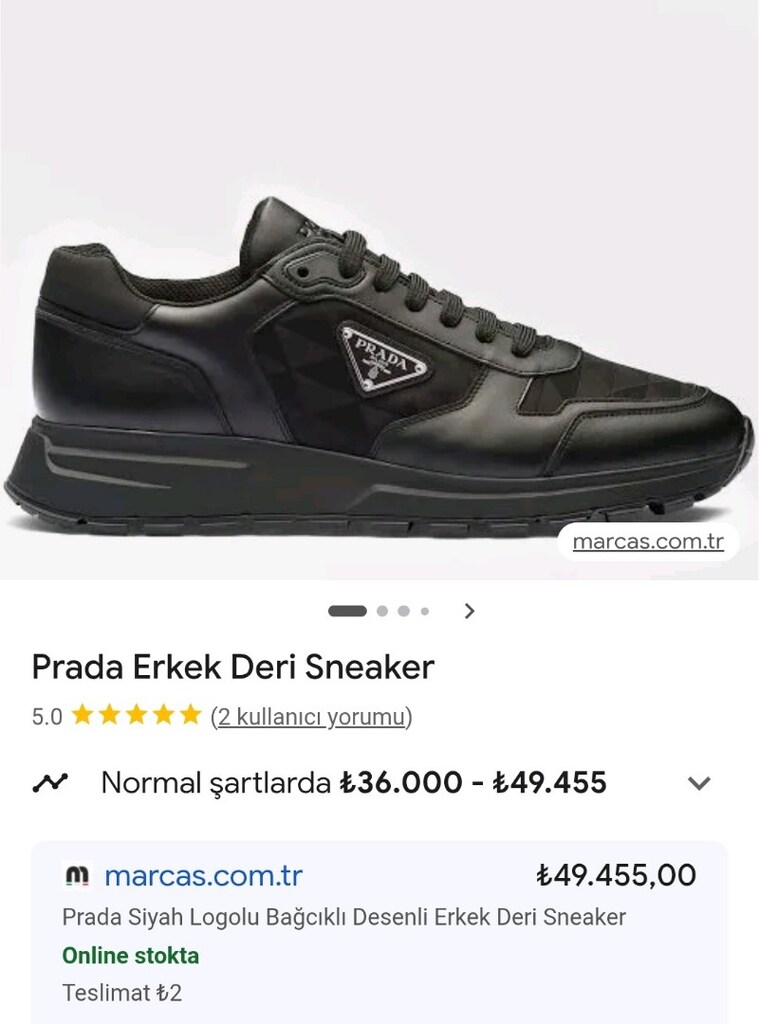PRADA Milano Erkek Ayakkabı 42 - 5