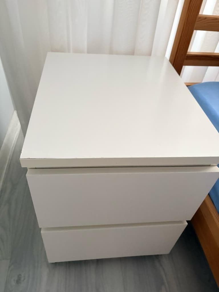IKEA Beyaz Komodin 2’li Set - 6