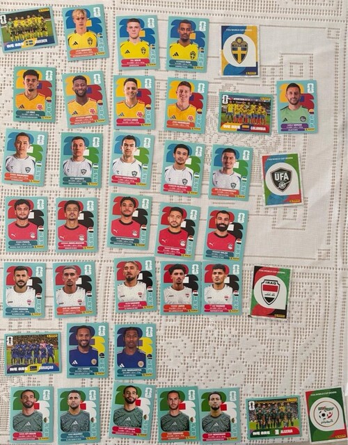 Dünya Kupası Panini Sticker (80 adet)