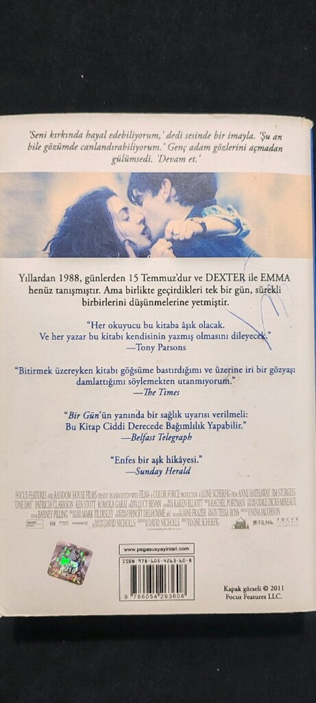 Bir Gün - David Nicholls (Kitap) - 2