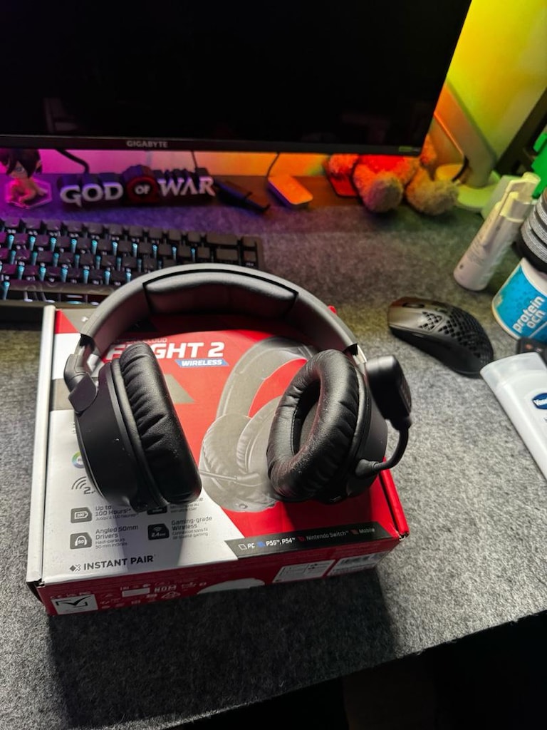 HyperX cloud flight 2 wireless gaming kulaklık - 6