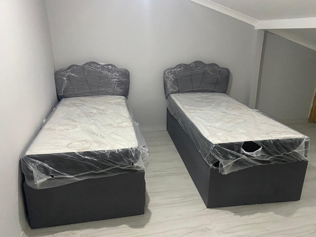 YAVRULU BAZA 2 ADET YATAK İMALATTAN SIFIR - 4