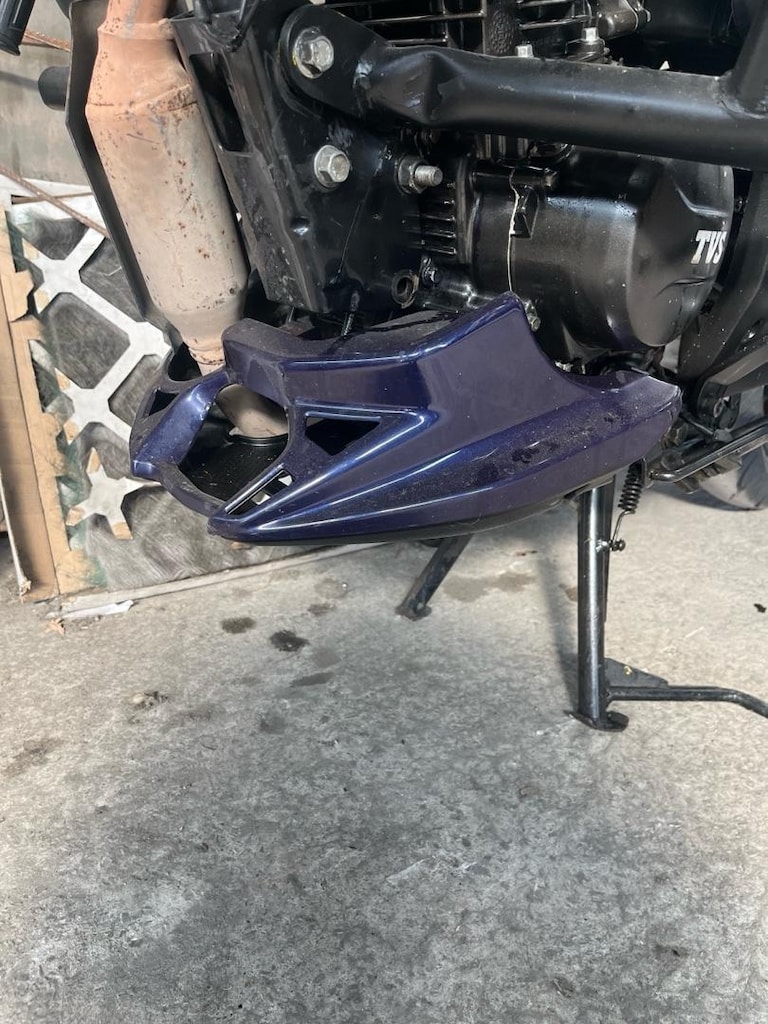 tvs raider 125 alt sakal alt plastik komple alt - 3