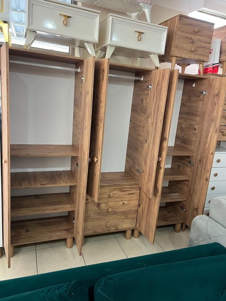 6 KAPAKLI – 3 ÇEKMECELİ GENİŞ GARDIROP - 2