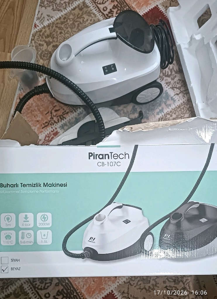 PiranTech buharlı temizlik makinası - 7