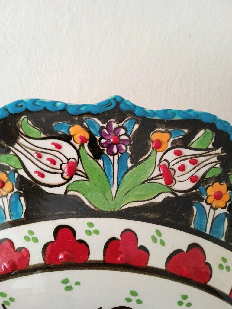 45x45 CM KADİFE KUTUSUNDA 31 CM SORUNSUZ PORSELEN & ÇİNİ DUVAR SAATİ - 14