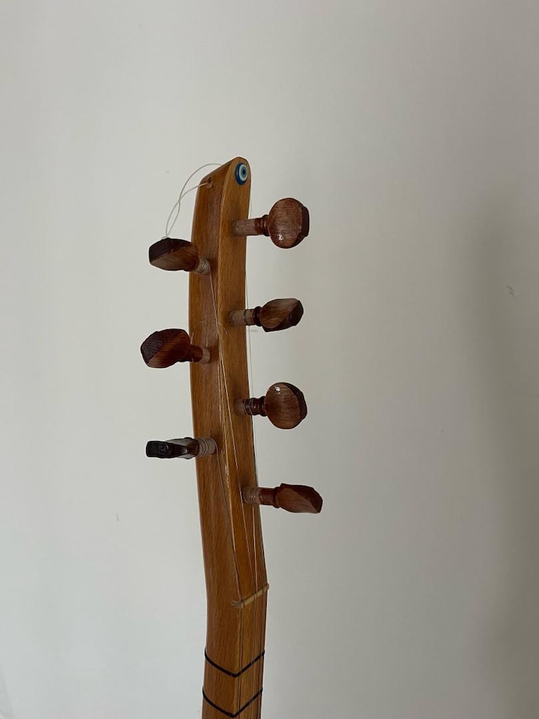 Kullanılmamış Kısa sap maun Bağlama / Saz - 5