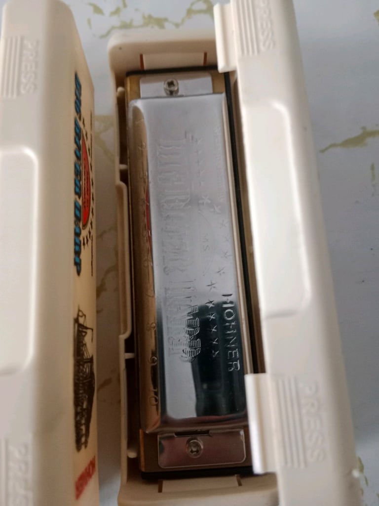 Hohner Big River Harp MS serisi A (La), C (Do) ve G (Sol) mızıka set - 5