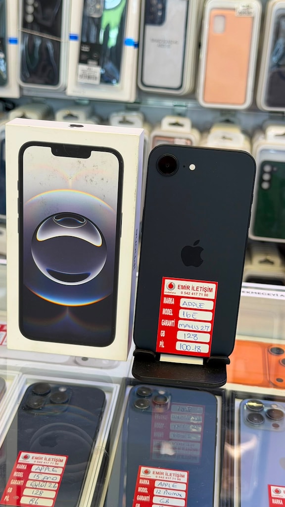 IPHONE 16 E 128 GB SIFIR TEŞHİR ÜRÜN GARANTİLİ TAKASA AÇIK - 4